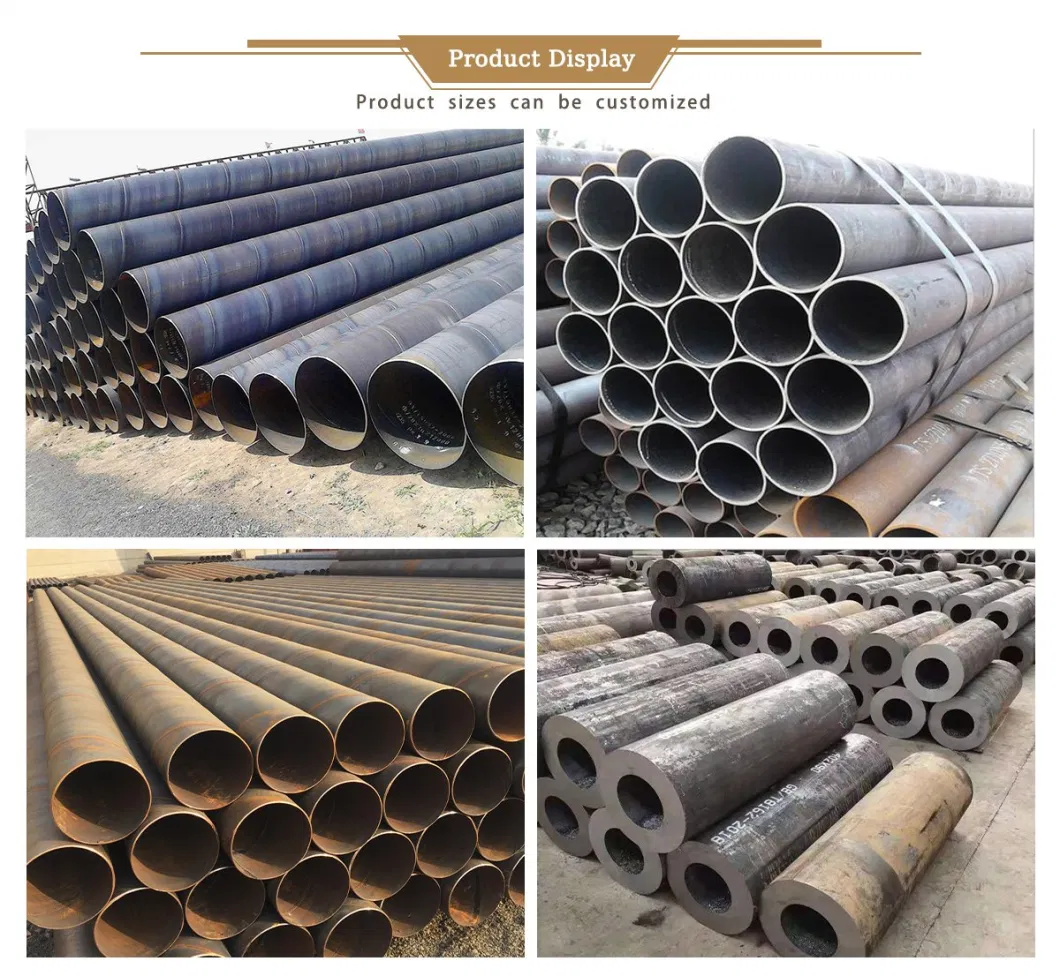 ASTM A53 Sch 20 40 2 Inch 4 Inch 5 Inch 6 Inch 60mm 50mm Carbon St37 ERW Pre Galvanized Steel Pipe / Tube Price