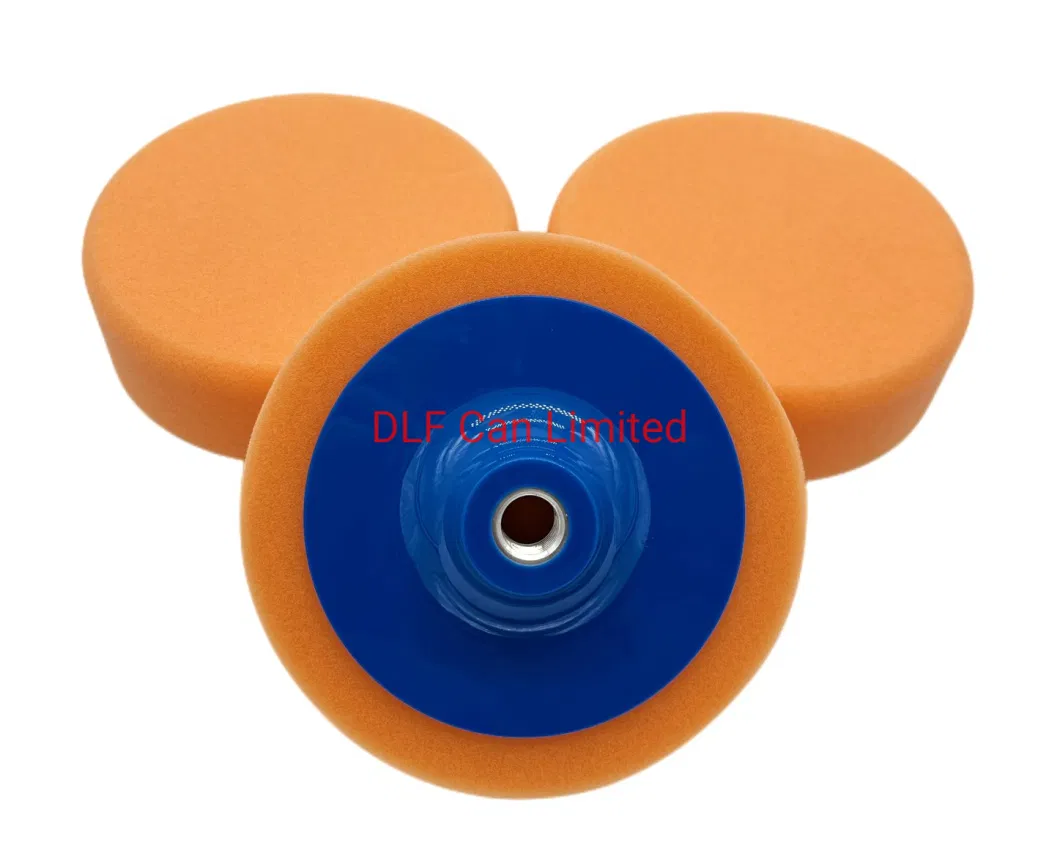 150mm 6 Inch Medium Sponge Foam Car Polishing Pad with 5/8 Thread