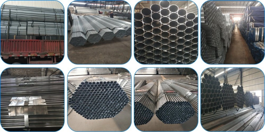 70mm Diameter Tube/2.5 Inch Mild Steel Tube/50mm Galvanized Steel Tube