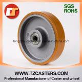 ゴムボールホイールオフィスチェアキャスター家具ダブルスイベルキャスターホイール