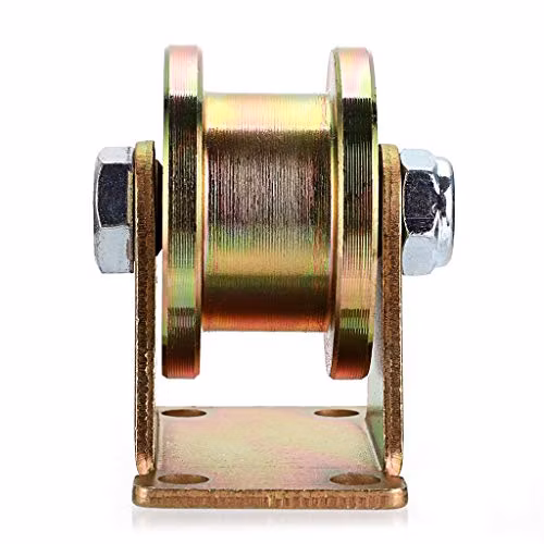 Ylcaster シングルベアリング キャスター ホイール U/V/H/Y 溝 内部スライディング ゲート ホイール H 溝ボール ベアリング トラック ローラー